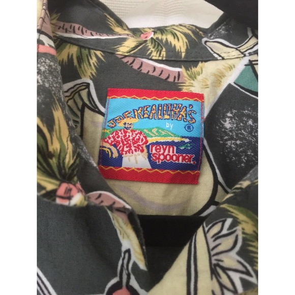 Reyn Spooner Shirt Button Short Sleeve Hawaiian S - Picture 4 of 4